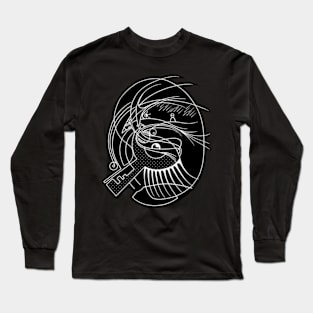 Abstract meditation Long Sleeve T-Shirt